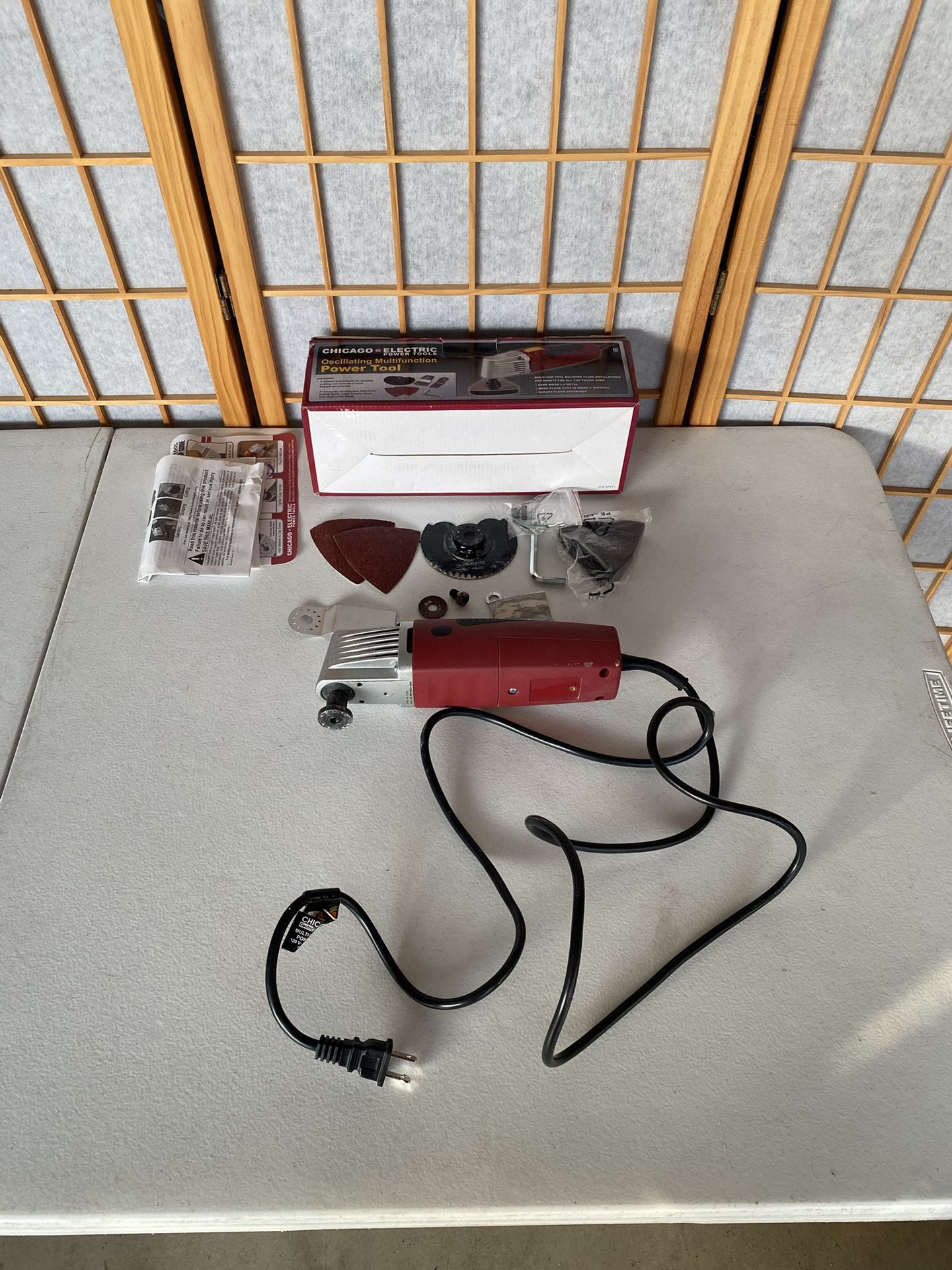 Like New Chicago Electric Oscillating Multifunction Power Tool