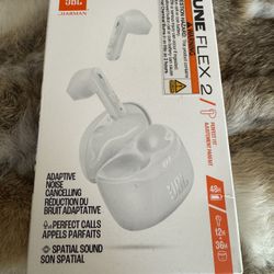 JBL Tune Flex 2 - True Wireless Noise Cancelling Earbuds - White