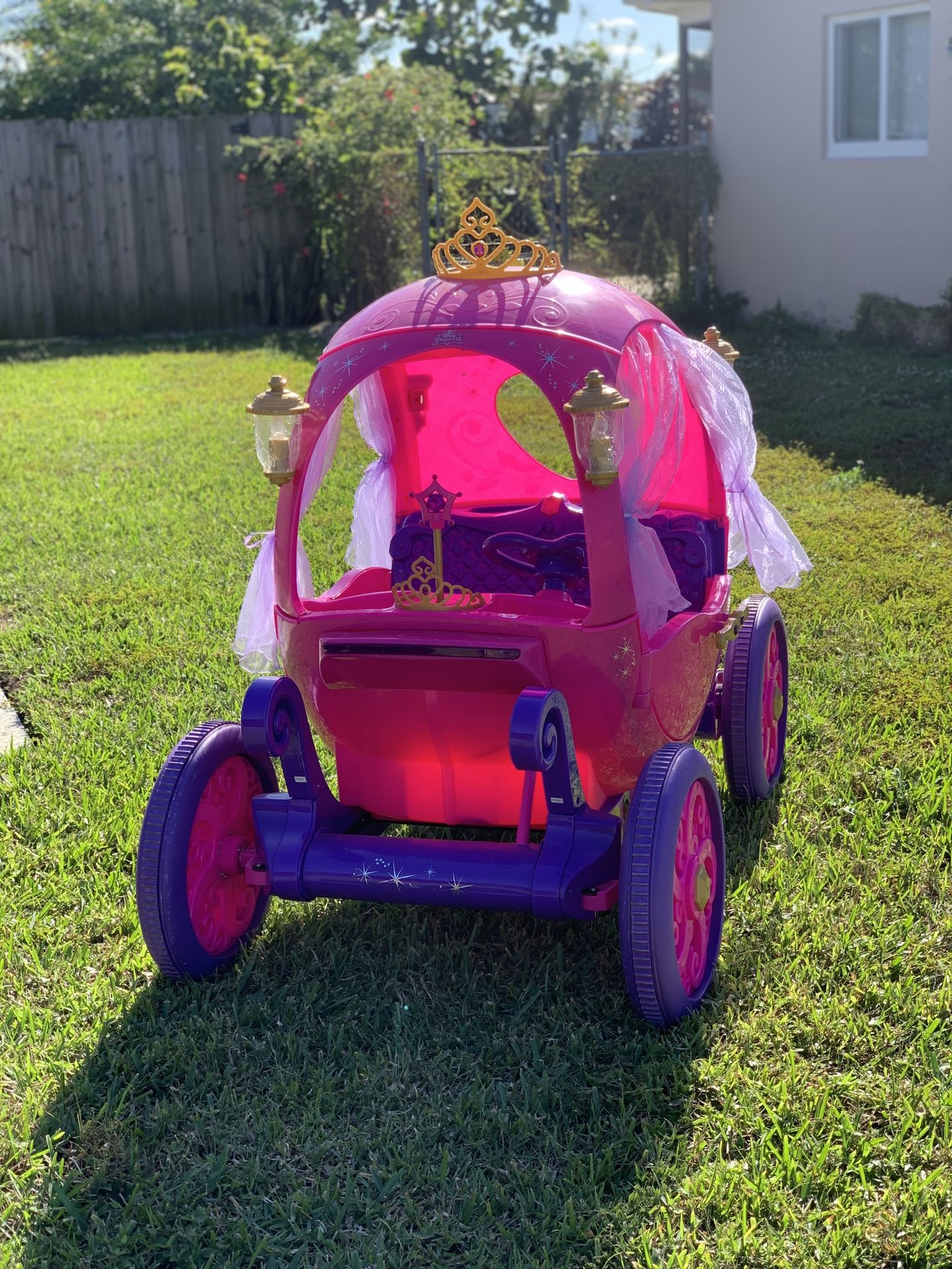 24 Volt Disney Princess Carriage Ride-On