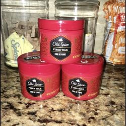 Set of 3 old spice fiber wax•SWAGGER•flexible hold & low shine•2.6oz•all for $12