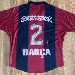 Travis Scott x Barca jersey
