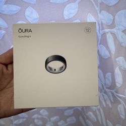 Oura Ring 4 - Smart Ring - Size 12 - Stealth