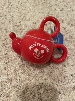 Tokyo Disneyland Mickey Mug With Lid
