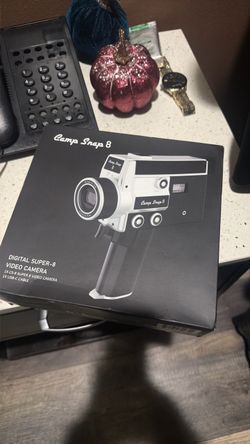 Digital super 8 video camera camp snap 8