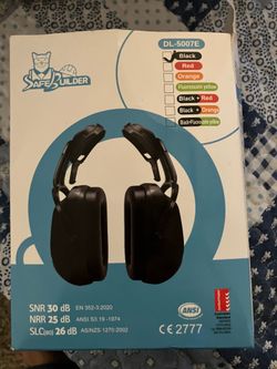 Ear protection hard hat accessory