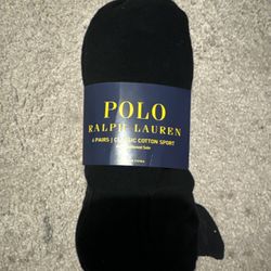 Polo Ralph Lauren Ankle Socks 6 Packs
