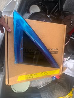 2022-2026 Lexus NX Right Quarter Glass OEM