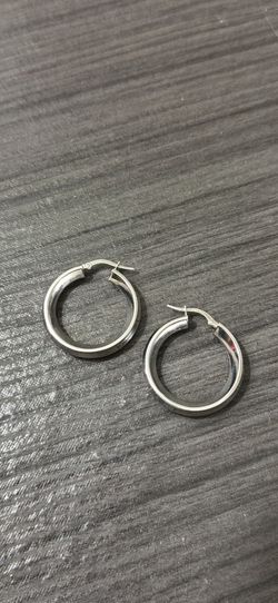 14k gold hoops