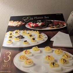 Egg Platter Set