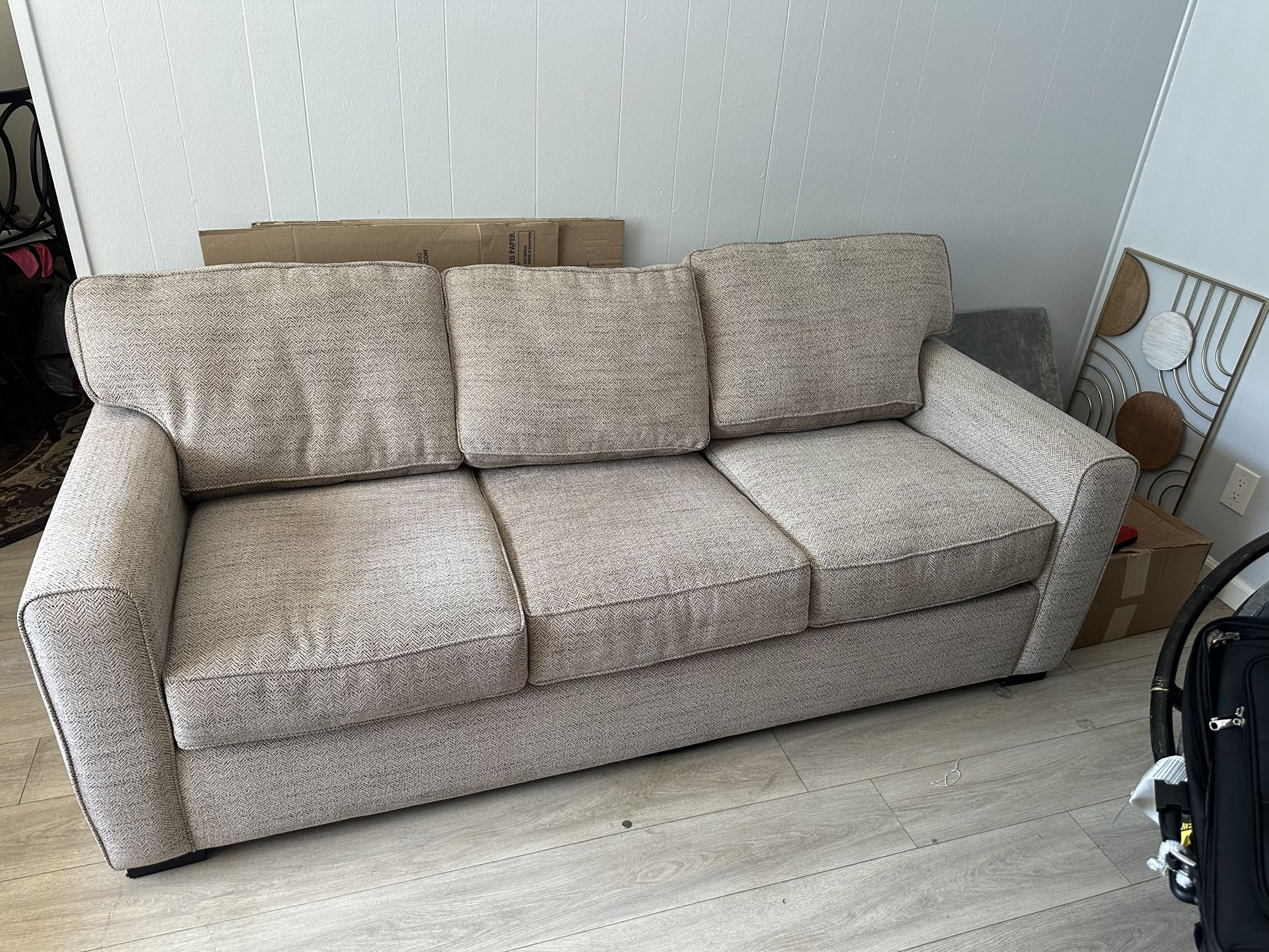 Living spaces Couch + Loveseat