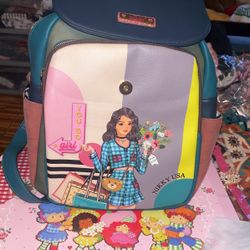 nicole lee back pack purse 