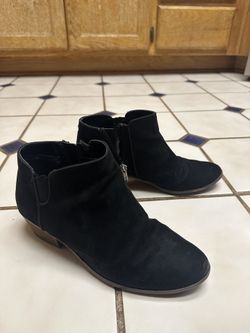 Black Suede Ankle Boots