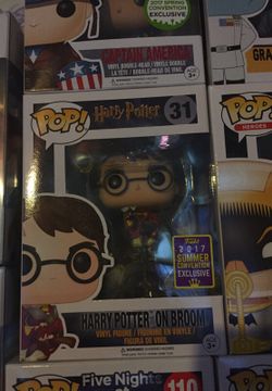 Funko pop Harry Potter on broom