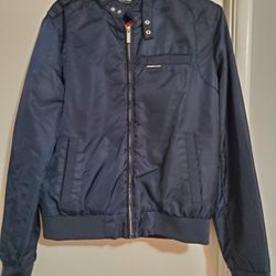 members only bomber jacket medium size