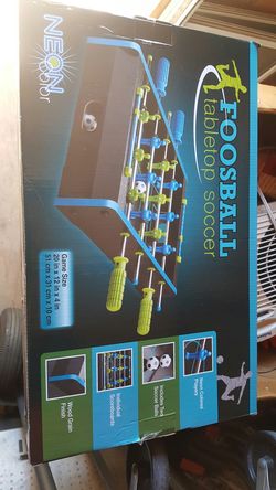 Foosball kids table top game
