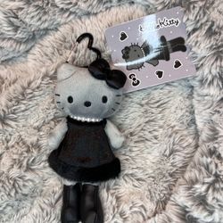 Sanrio Long Legs Kitty Black Angel Style Up keyring