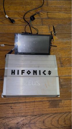 Kenwood Apple AirPlay Receiver And Hifonics Highs Amp