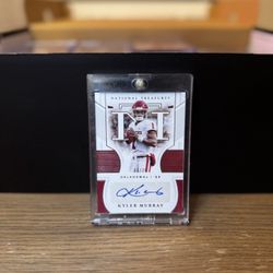 Kyler Murray PSA 10 RC Prizm & National Treasures /25