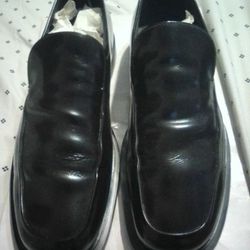 Black Man Prada Shoes Size 9 1/2 Try Them On Never Eorm Outside