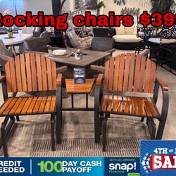 Rocking Chair Set