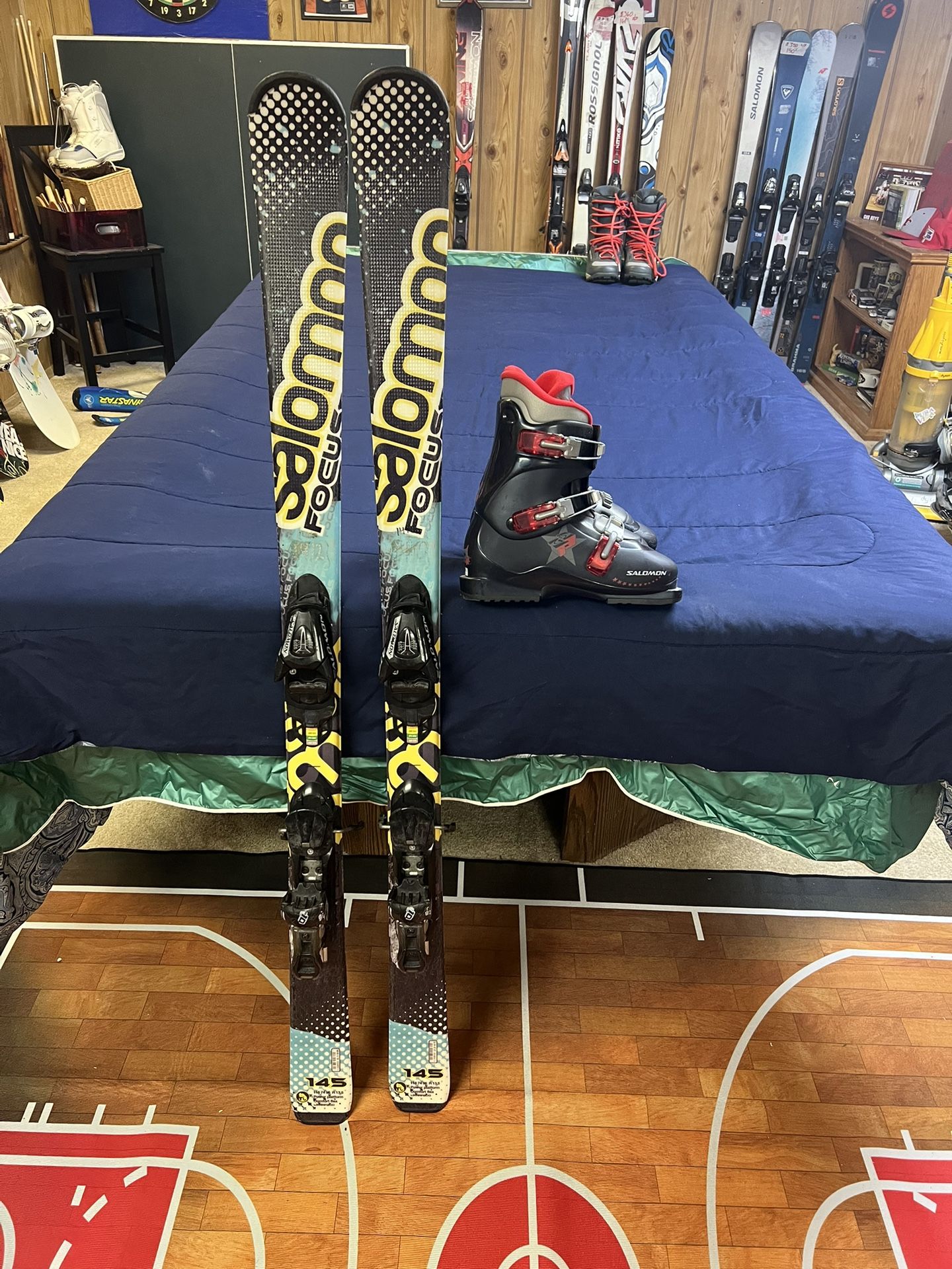Salomon Ski package with boots and bindings