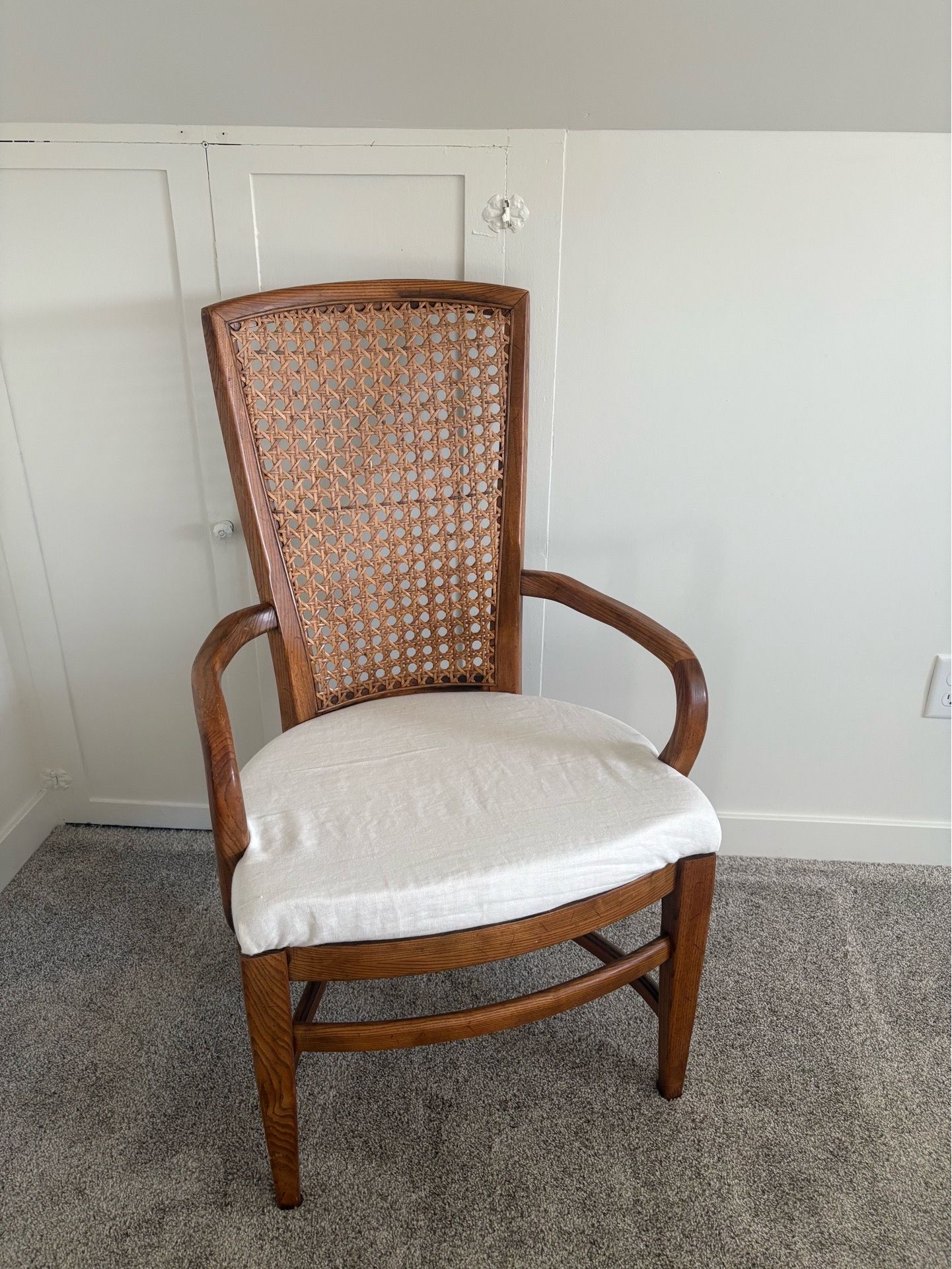 Cane back chair