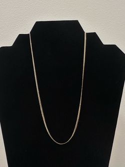 Gold chain.