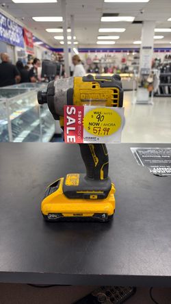 DeWalt 20V Brushless Impact Driver with Battery