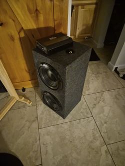 Speaker and amp set up