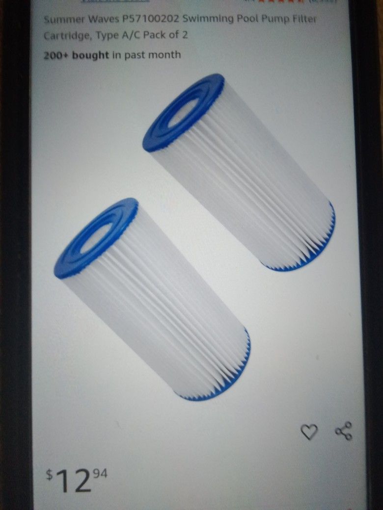 Pool Pump Filters