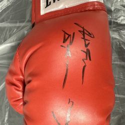 Mikey Garcia & Adrien Broner Signed Red Everlast Boxing Glove