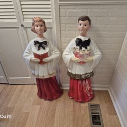 2 40" Beco Caroler Blow Molds