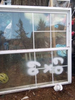 60 Inch X60 Inch Vynil Windows