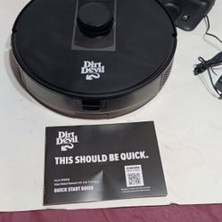 Dirt Devil EV3420 Robot Vacuum Wi-Fi Compatible, Auto-Docking, Smart 360 LIDAR Navigation