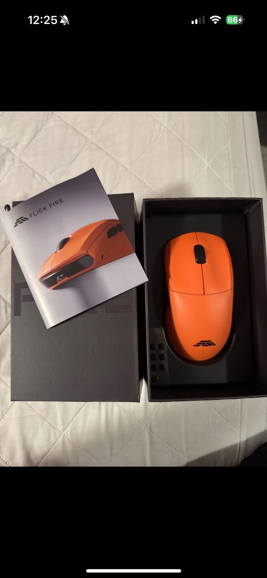 Flick Fire Wireless Gaming Mouse Fully Operational