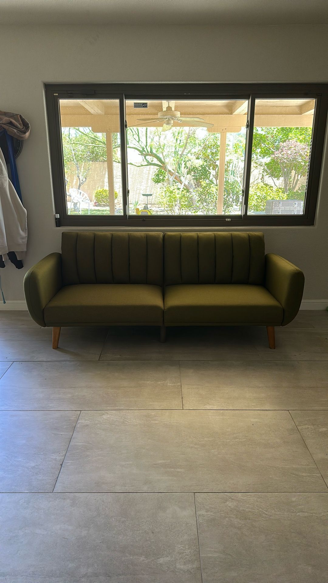 Olive Green Futon Couch