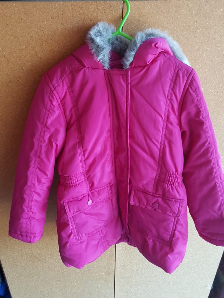 Girls winter coat size 5/6