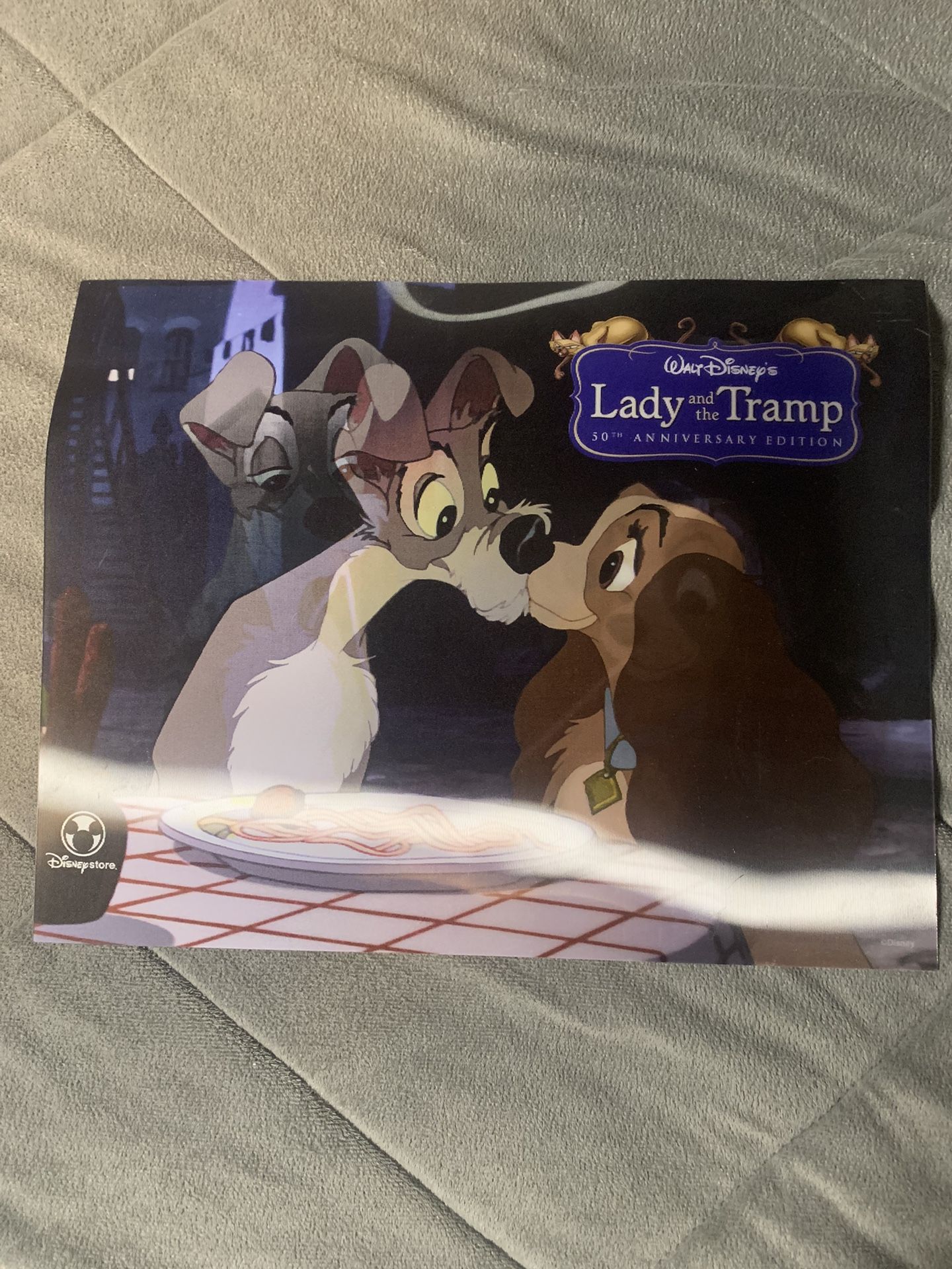 Lady And The Tramp Illusion Poster