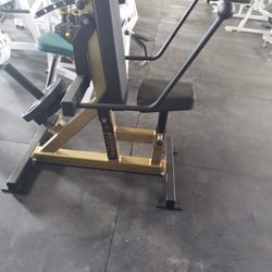 Like New Arsenal Strength Olympic Weight Plate Loaded Tricep Kickback / Seated Dip