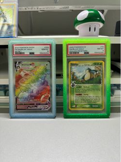 Pokemon Snorlax PSA Slabs