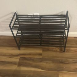 3 Row Shoe Rack