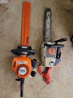 Chainsaw And Trimmer 