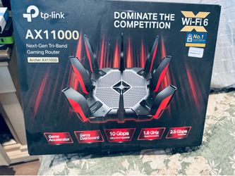 TP-Link Archer AX11000 Wi-Fi 6 Gaming Router - Open  Box - Like New