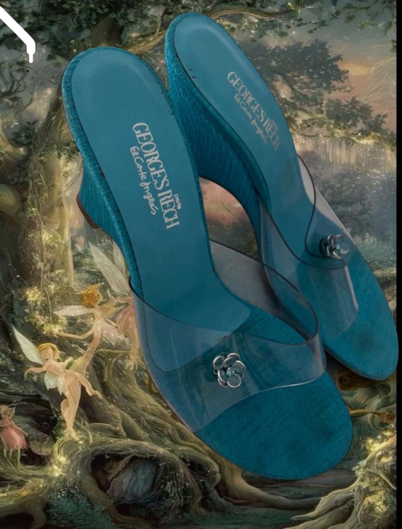 George Rech Wedge Heels