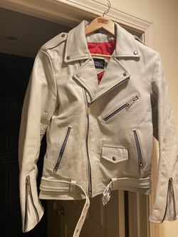 White Leather Jacket