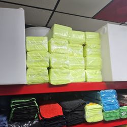 Yellow Microfiber Towels