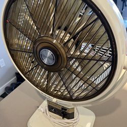 Vintage Hitachi Fan With Turning Grill