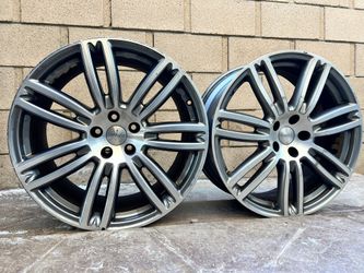 Set Of (4) 20 Inch Rims (5Lugs) Fits Any Car 🚘