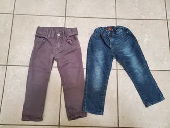 2 Pairs Of Jeans H&M And Seven Size 2 T
