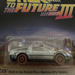 Hot Wheels Back to the Future Time Machine 50's Version